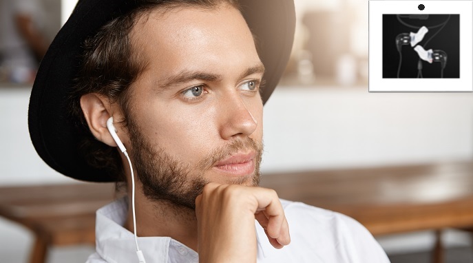 Individualni ali po meri nastavki ušes za slušalke in brezžične slušalke